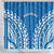 Custom Cook Islands Pukapuka Shower Curtain Polynesian Tribal Tattoo