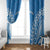 Custom Cook Islands Pukapuka Window Curtain Polynesian Tribal Tattoo