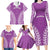 Custom Cook Islands Mangaia Family Matching Long Sleeve Bodycon Dress and Hawaiian Shirt Polynesian Tribal Tattoo