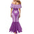 Custom Cook Islands Mangaia Family Matching Mermaid Dress and Hawaiian Shirt Polynesian Tribal Tattoo
