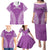 Custom Cook Islands Mangaia Family Matching Puletasi and Hawaiian Shirt Polynesian Tribal Tattoo