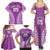 Custom Cook Islands Mangaia Family Matching Summer Maxi Dress and Hawaiian Shirt Polynesian Tribal Tattoo
