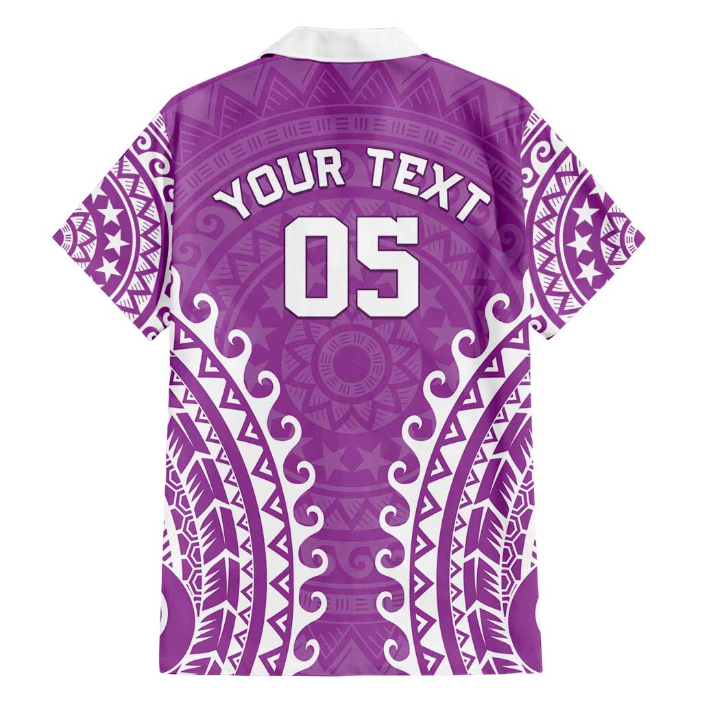 Custom Cook Islands Mangaia Family Matching Summer Maxi Dress and Hawaiian Shirt Polynesian Tribal Tattoo LT05 - Polynesian Pride