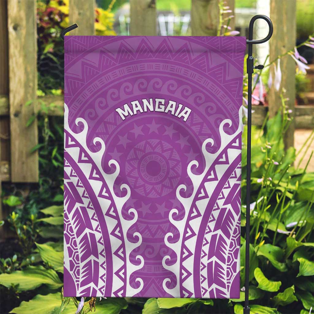 Custom Cook Islands Mangaia Garden Flag Polynesian Tribal Tattoo