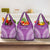 Custom Cook Islands Mangaia Grocery Bag Polynesian Tribal Tattoo
