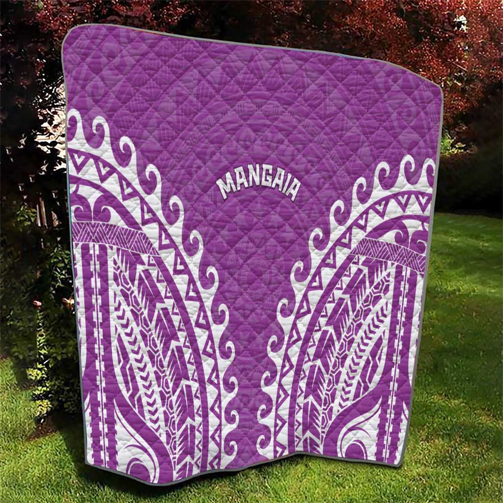 Custom Cook Islands Mangaia Quilt Polynesian Tribal Tattoo