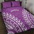 Custom Cook Islands Mangaia Quilt Bed Set Polynesian Tribal Tattoo