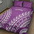 Custom Cook Islands Mangaia Quilt Bed Set Polynesian Tribal Tattoo