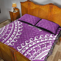 Custom Cook Islands Mangaia Quilt Bed Set Polynesian Tribal Tattoo