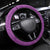 Cook Islands Mangaia Steering Wheel Cover Polynesian Tribal Tattoo