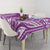 Custom Cook Islands Mangaia Tablecloth Polynesian Tribal Tattoo