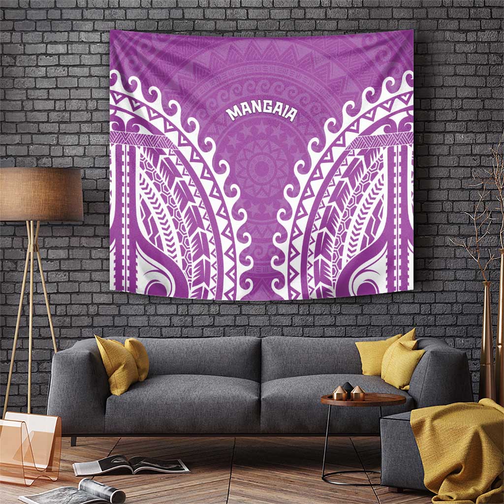 Custom Cook Islands Mangaia Tapestry Polynesian Tribal Tattoo