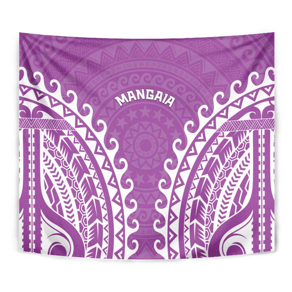 Custom Cook Islands Mangaia Tapestry Polynesian Tribal Tattoo