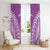 Custom Cook Islands Mangaia Window Curtain Polynesian Tribal Tattoo