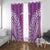 Custom Cook Islands Mangaia Window Curtain Polynesian Tribal Tattoo