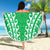 Custom Cook Islands Mitiaro Beach Blanket Polynesian Tribal Tattoo