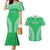 Custom Cook Islands Mitiaro Couples Matching Mermaid Dress and Hawaiian Shirt Polynesian Tribal Tattoo