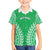 Custom Cook Islands Mitiaro Family Matching Off The Shoulder Long Sleeve Dress and Hawaiian Shirt Polynesian Tribal Tattoo