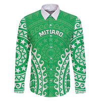 Custom Cook Islands Mitiaro Family Matching Puletasi and Hawaiian Shirt Polynesian Tribal Tattoo