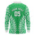 Custom Cook Islands Mitiaro Long Sleeve Polo Shirt Polynesian Tribal Tattoo