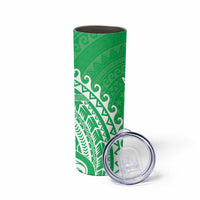 Cook Islands Mitiaro Skinny Tumbler Polynesian Tribal Tattoo