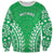 Custom Cook Islands Mitiaro Sweatshirt Polynesian Tribal Tattoo