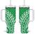 Cook Islands Mitiaro Tumbler With Handle Polynesian Tribal Tattoo