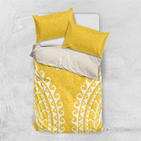 Custom Cook Islands Aitutaki Bedding Set Polynesian Tribal Tattoo