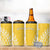 Cook Islands Aitutaki 4 in 1 Can Cooler Tumbler Polynesian Tribal Tattoo
