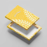 Custom Cook Islands Aitutaki Canvas Wall Art Polynesian Tribal Tattoo