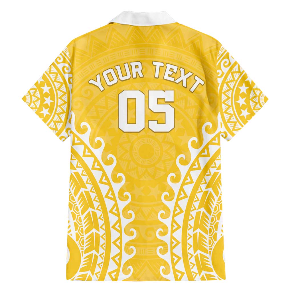 Custom Cook Islands Aitutaki Family Matching Long Sleeve Bodycon Dress and Hawaiian Shirt Polynesian Tribal Tattoo LT05 - Polynesian Pride