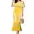 Custom Cook Islands Aitutaki Family Matching Mermaid Dress and Hawaiian Shirt Polynesian Tribal Tattoo