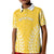 Custom Cook Islands Aitutaki Kid Polo Shirt Polynesian Tribal Tattoo