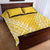 Custom Cook Islands Aitutaki Quilt Bed Set Polynesian Tribal Tattoo