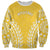 Custom Cook Islands Aitutaki Sweatshirt Polynesian Tribal Tattoo