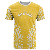 Custom Cook Islands Aitutaki T Shirt Polynesian Tribal Tattoo