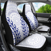Custom Cook Islands Palmerston Car Seat Cover Polynesian Tribal Tattoo