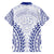 Custom Cook Islands Palmerston Family Matching Short Sleeve Bodycon Dress and Hawaiian Shirt Polynesian Tribal Tattoo