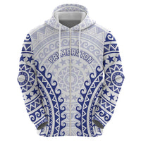 Custom Cook Islands Palmerston Hoodie Polynesian Tribal Tattoo
