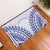 Custom Cook Islands Palmerston Rubber Doormat Polynesian Tribal Tattoo