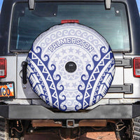 Custom Cook Islands Palmerston Spare Tire Cover Polynesian Tribal Tattoo