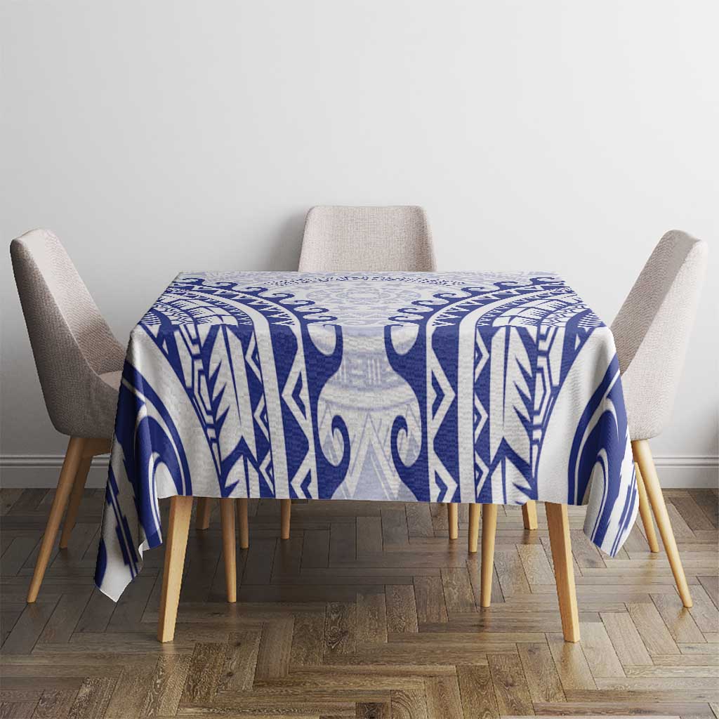 Custom Cook Islands Palmerston Tablecloth Polynesian Tribal Tattoo