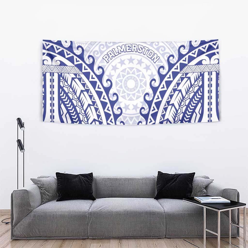 Custom Cook Islands Palmerston Tapestry Polynesian Tribal Tattoo