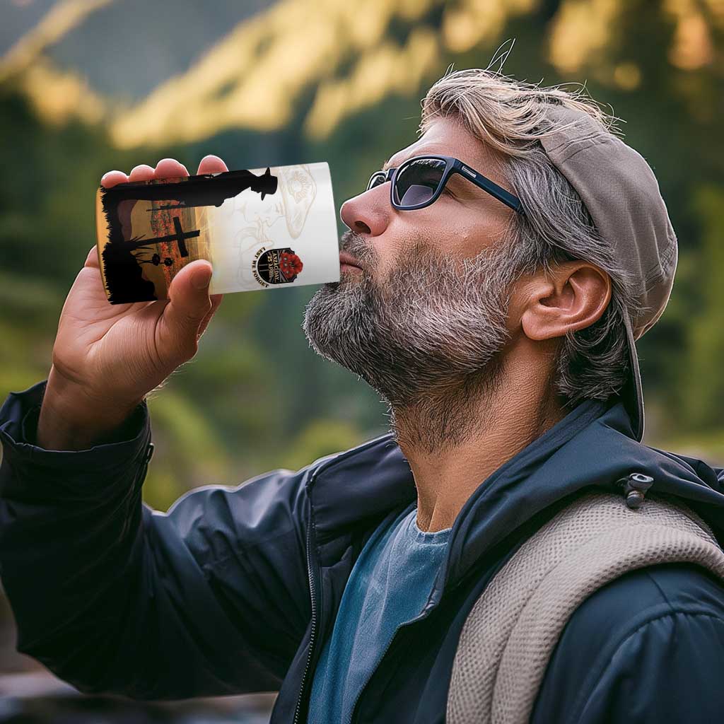 Australia And New Zealand ANZAC Day 4 in 1 Can Cooler Tumbler Battle Of Beersheba
