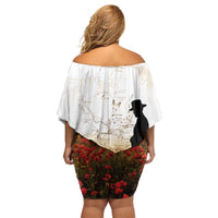 Australia And New Zealand ANZAC Day Family Matching Off Shoulder Short Dress and Hawaiian Shirt Battle Of Beersheba LT05 - Polynesian Pride