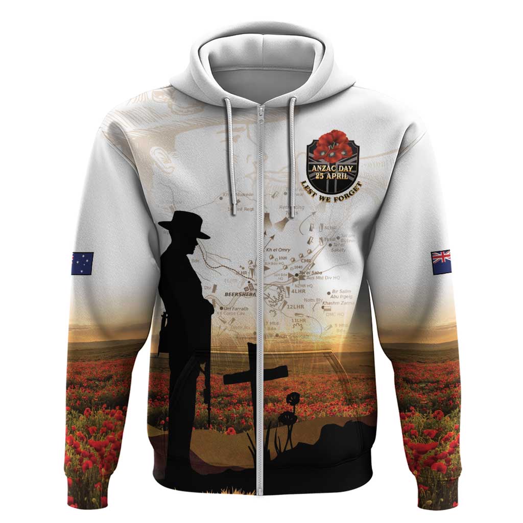 Australia And New Zealand ANZAC Day Hoodie Battle Of Beersheba