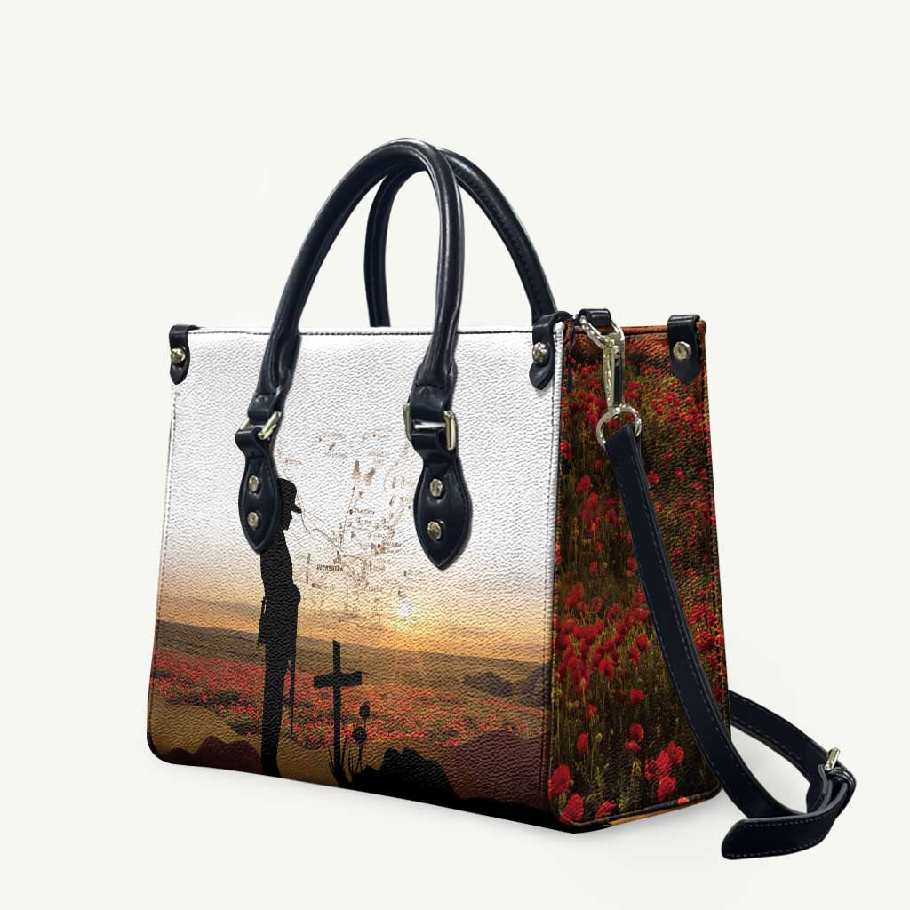 Australia And New Zealand ANZAC Day Leather Bag Battle Of Beersheba