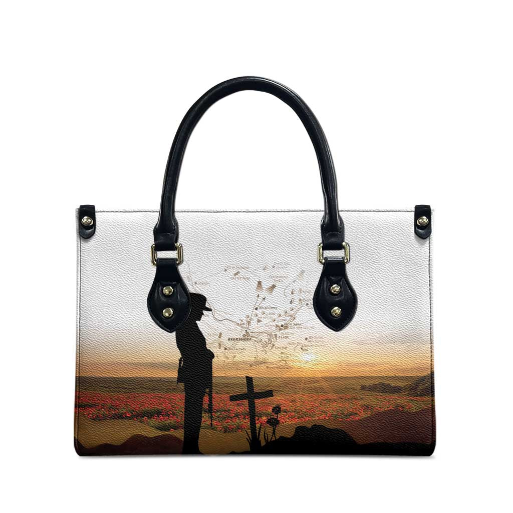 Australia And New Zealand ANZAC Day Leather Bag Battle Of Beersheba