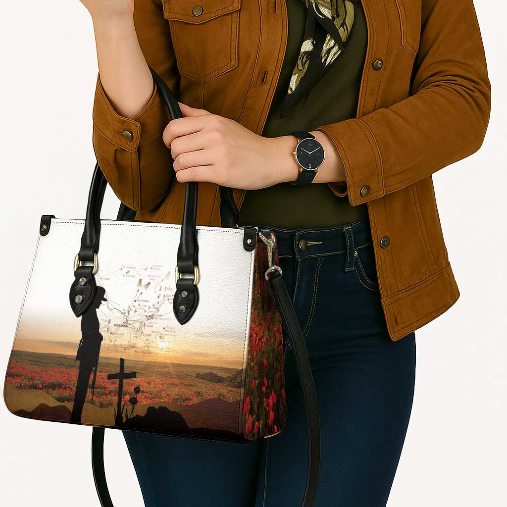 Australia And New Zealand ANZAC Day Leather Bag Battle Of Beersheba