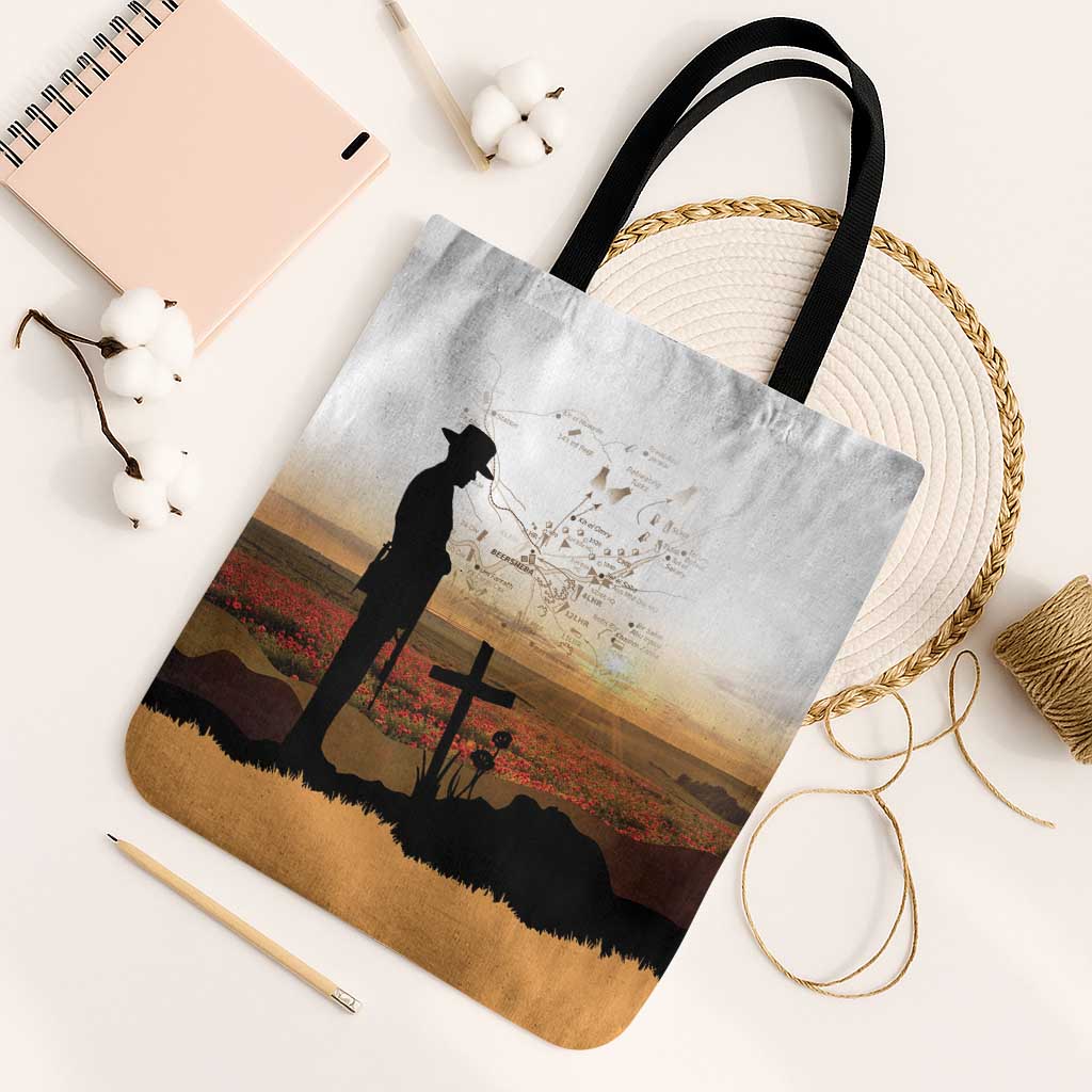 Australia And New Zealand ANZAC Day Tote Bag Battle Of Beersheba